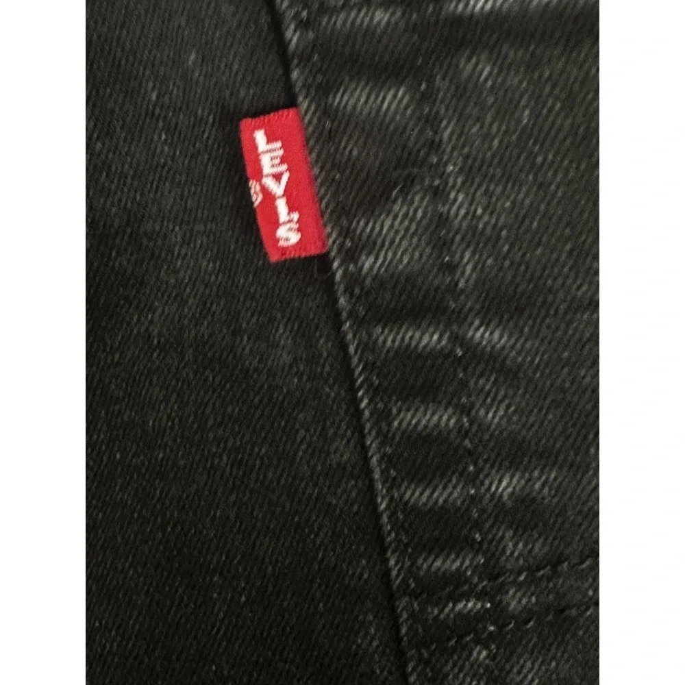 Levis 514 Jeans Mens 36X24‎ Short Black Straight Leg Denim Levi's Premium Pants